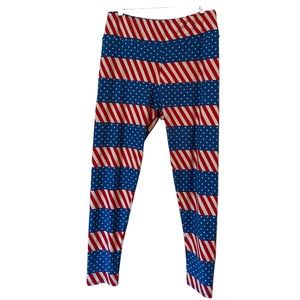 LULAROE TC Leggings USA Stars and Stripes